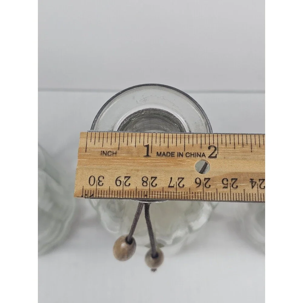 Glass Candle Holder Decorative Bottles Pier 1 Imports Set of Five